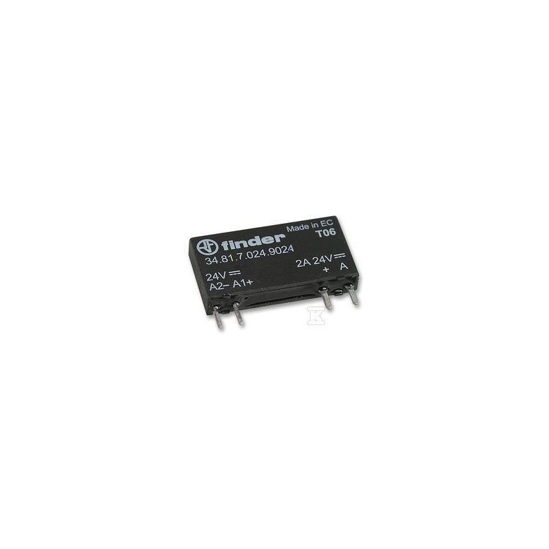 PRZEKAŹNIK SSR OC 2A/24VDC ZASIL 24VDC