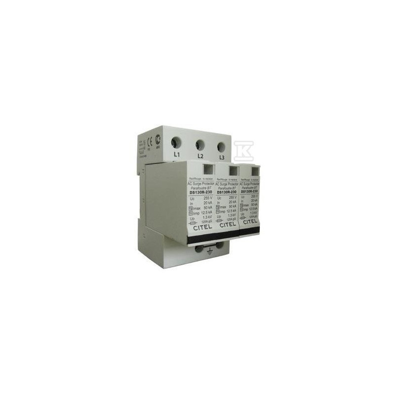 OGR.PRZEP.1+2 (BC) 37,5KA 3P DS133R-230