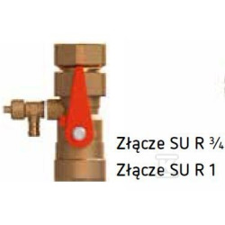 SZYBKOZŁĄCZKA DO NACZYNIA PRZEP. 3/4"