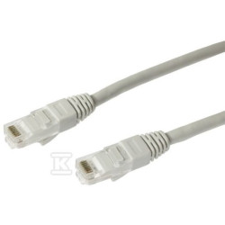 KABEL KROS.EMITERNET UTP KAT.5E PVC O.5M
