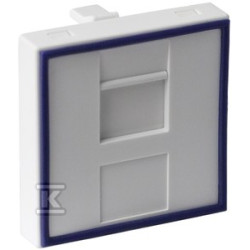 ADAPTER 2MOD.PR. 45X45 DO 1RJ45/1RJ12