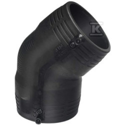 KOL.EL.45ST.D110 SDR11,PN10 GAZ/PN16WODA