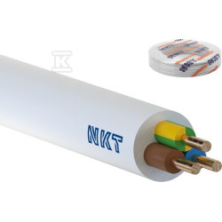YDY-ŻO 3X1,5 750V NKT