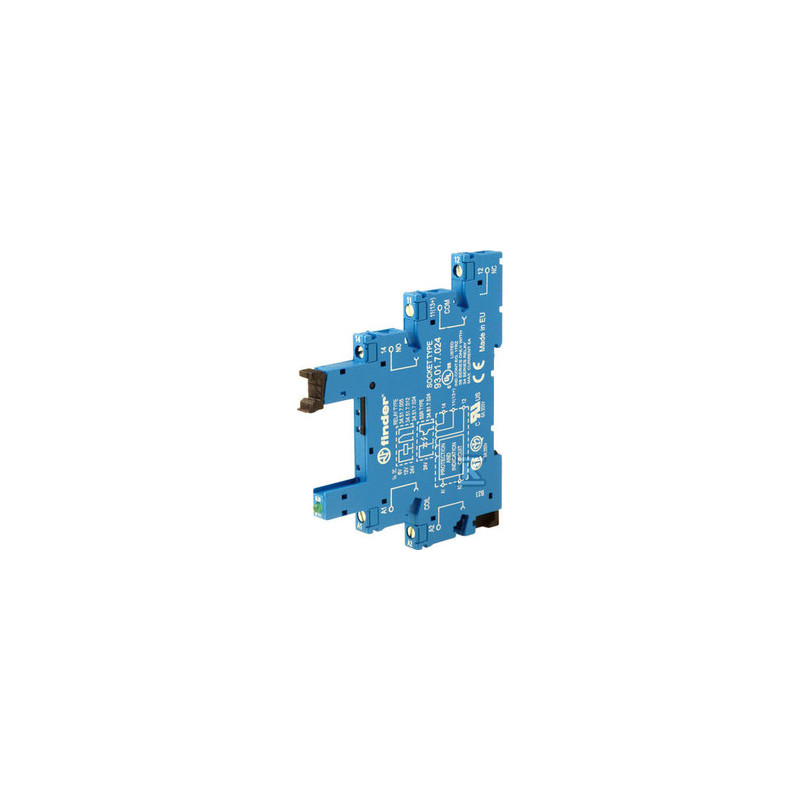 GNIAZDO 34 6-24VDC ZACISKI ŚRUB DIN