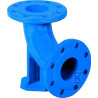 KOLANO STOPOWE N DN100 GJL