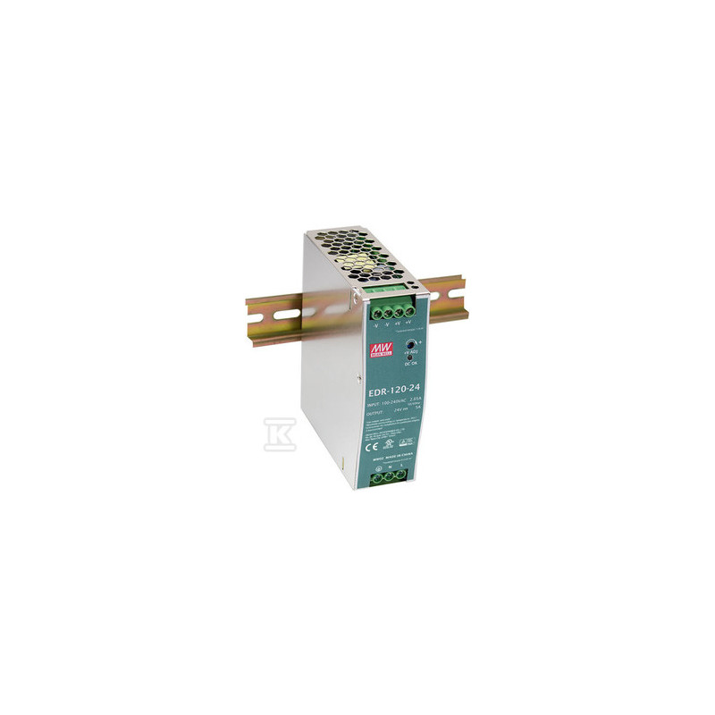 ZASIL.NA SZYNĘ DIN 120W 12V 10A