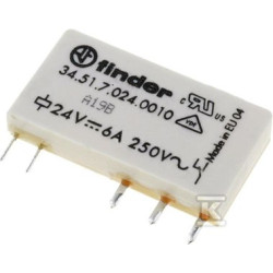 PRZEKAŹNIK 1P 6A 24V DC