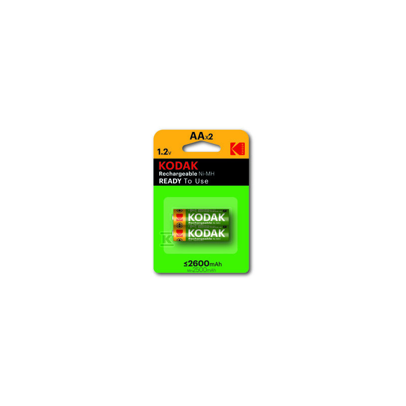 AKUMUL.2600MAH NIMH 2XLR6