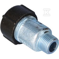 ŁĄCZNIK QA 1/2" GZ DO RUR STALOWYCH