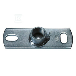 PŁYTKA MONTAŻOWA M10 120X40X4 STAL QS