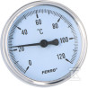 TERMOMETR 63 MM 1/2" AXIALNY 0-120OC