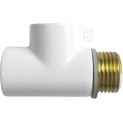 TRÓJNIK 1/2" DO GRZAŁKI BIAŁY