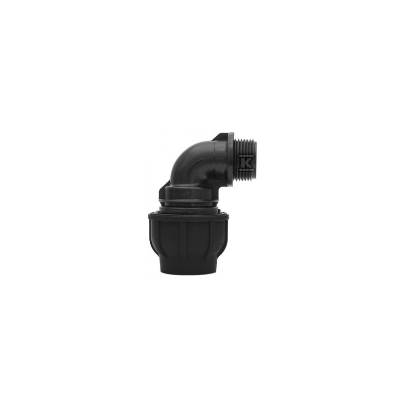 KOLANO ZACISK.PP 90ST.32X1" GZ DO PE