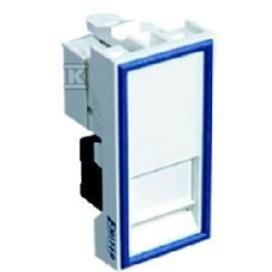 GNIAZDO UTP RJ45 KAT.5E Z ADAP.1M.NISKIE