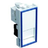 GNIAZDO UTP RJ45 KAT.5E Z ADAP.1M.NISKIE