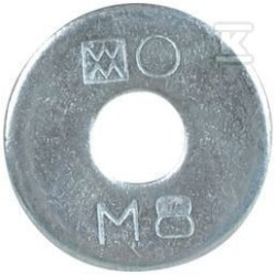 BIS PODKŁADKA 25X12.5 PŁASKA WM0-30