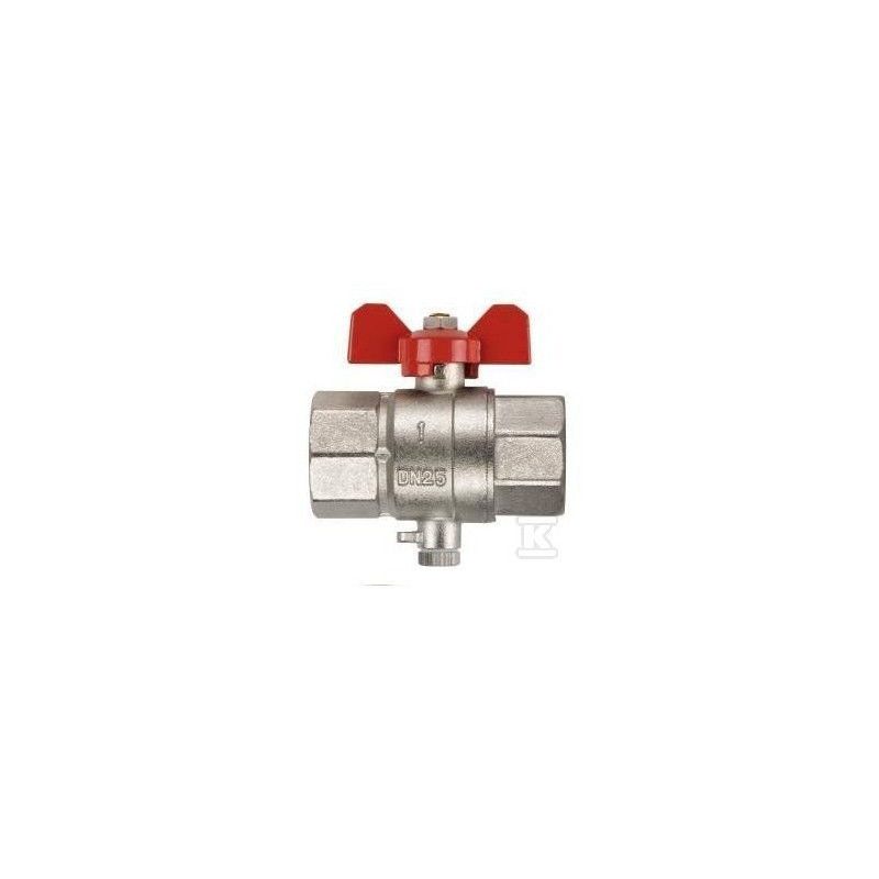 ZAWÓR KULOWY V - 15 G 1/2"