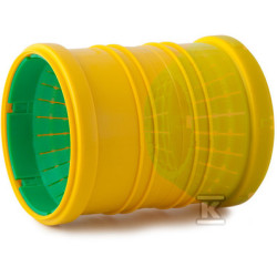 ZŁĄCZKA DREN. 72-100MM UNIWERS. ŻÓŁ