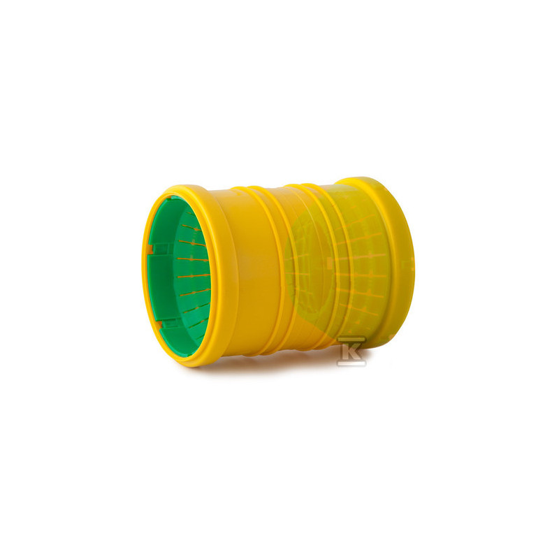 ZŁĄCZKA DREN. 72-100MM UNIWERS. ŻÓŁ