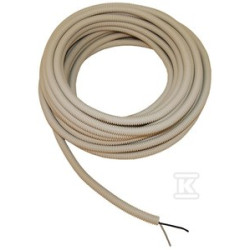 PRZEWÓD ELEKTR,2X0,75 W PESZLU /50M/