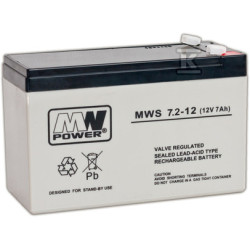 AKUMULATOR AGM 12V/7,2AH/5LAT