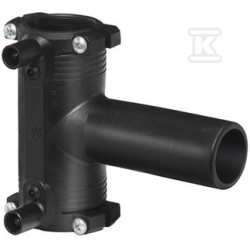 TRÓJ.EL.90ST.D50 SDR11,PN10GAZ/PN16WODA