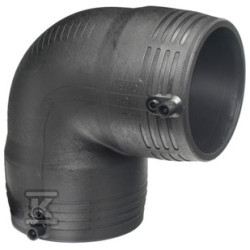KOL.EL.90ST.D125 SDR11,PN10 GAZ/PN16WODA