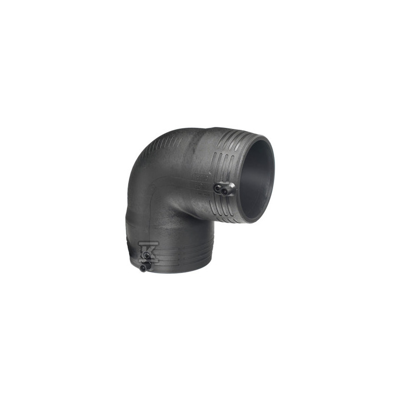 KOL.EL.90ST.D125 SDR11,PN10 GAZ/PN16WODA