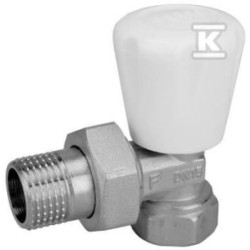 ZAWÓR GRZEJNIKOWY FERRO 1/2" KĄTOWY