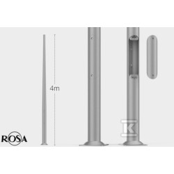 SŁUP SAL-4 INOX C45