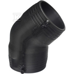 KOL.EL.45ST.D125 SDR11,PN10 GAZ/PN16WODA