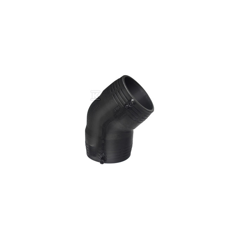 KOL.EL.45ST.D125 SDR11,PN10 GAZ/PN16WODA