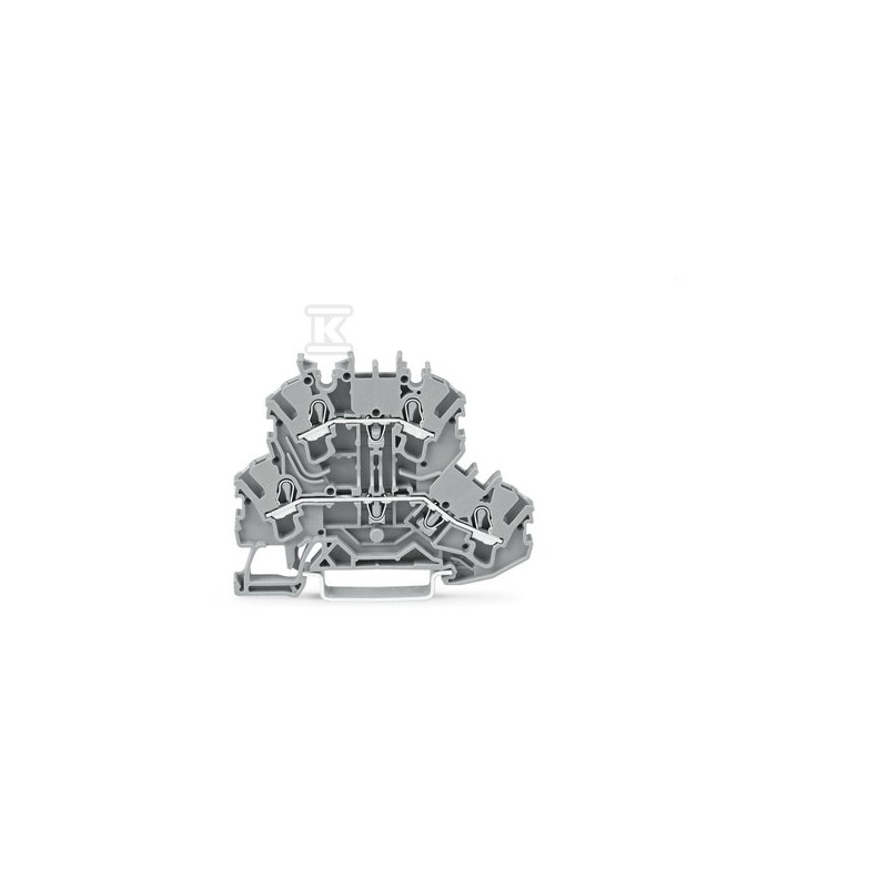 ZŁĄCZ.2-PIĘTROWA 2.5MM2 L/L SZAR.TOPJ