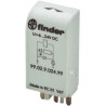 MODUŁ EMC LED ZIELONY+WAR 6-24VAC/DC