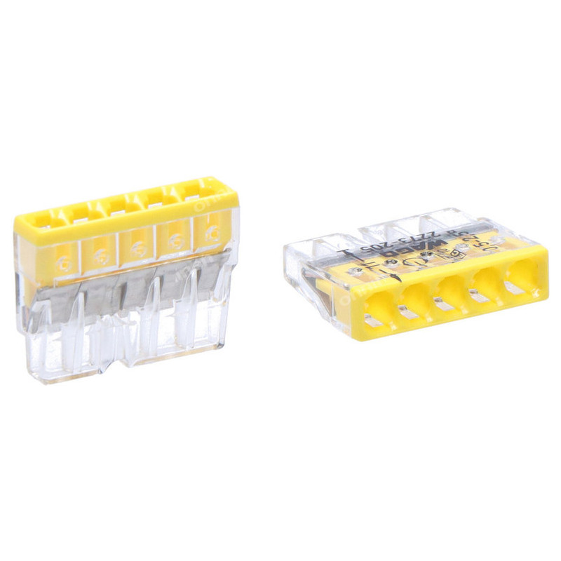 ZŁ.INST.5X2.5MM2 PRZEZR/ŻÓŁTA OPK10