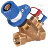 ZAW.RÓWN.KOMBI 2+DN20,GW 3/4" NIEBIESKI