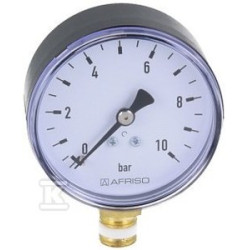 MANOMETR RF63 PIONOWY 1/4" 0-10BAR