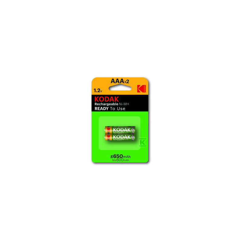 AKUMUL.650MAH NIMH 2XLR3