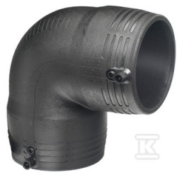 KOL.EL.90ST.D160 SDR11,PN10 GAZ/PN16WODA