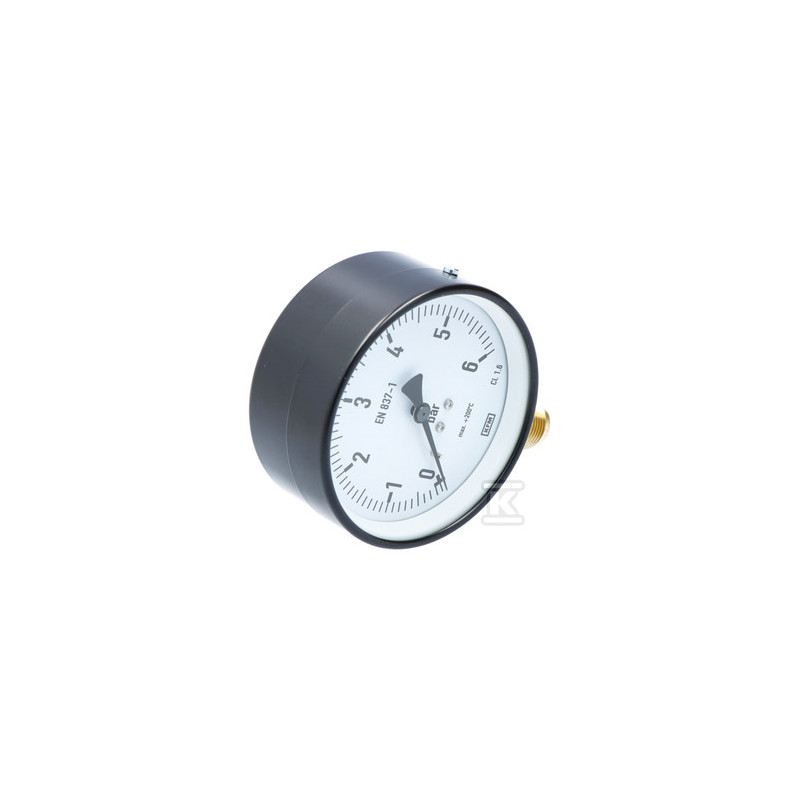 MANOMETR 111.22.100 M20X1,5 0-6BAR STAL