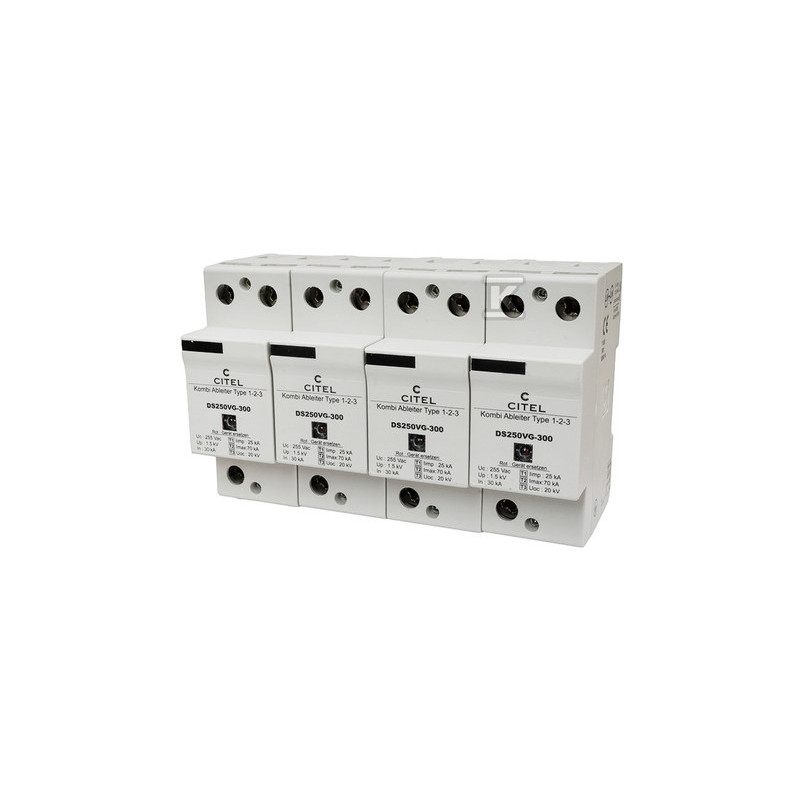 OGR.PRZE.1+2+3(BCD) 100KA 4P DS254VG-300