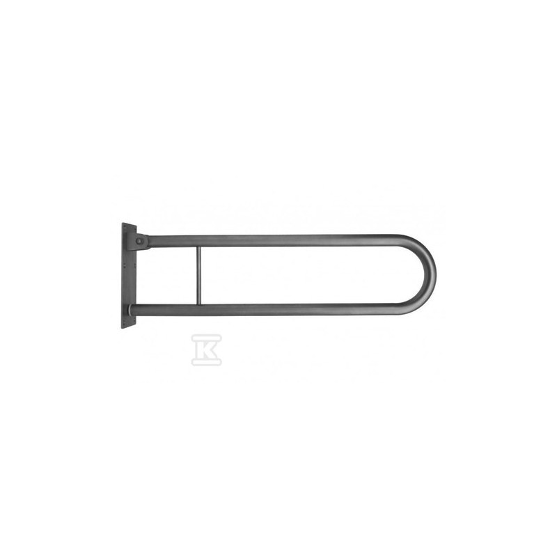 PORĘCZ INOX-NIERDZ.80CM UCHYL.WC ERGOPL