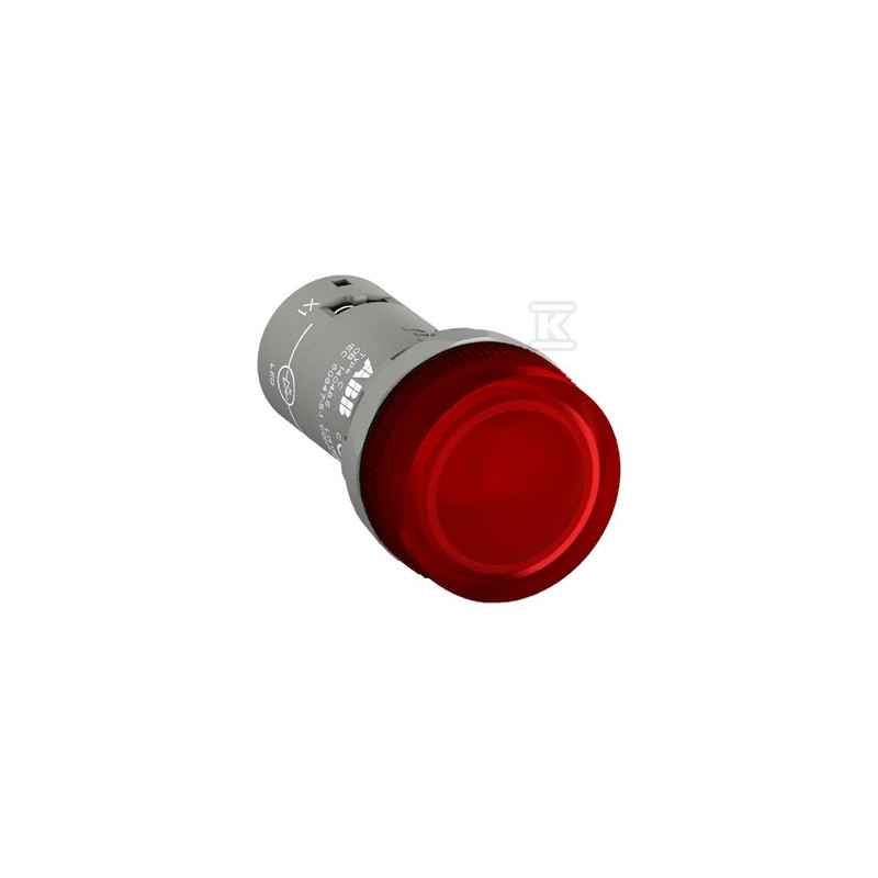 CL-502R LAMPKA CZERWONA 24V AC/DC