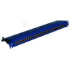 PANEL 19" 24XRJ45 STP KAT.6 1U Z PÓŁ.N