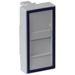 ADAPTER 1MOD PR.22,5X45 DO 1RJ45/1RJ12