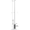 SŁUP NT S-80PC STOŻEK/ŚCIANKA 3MM
