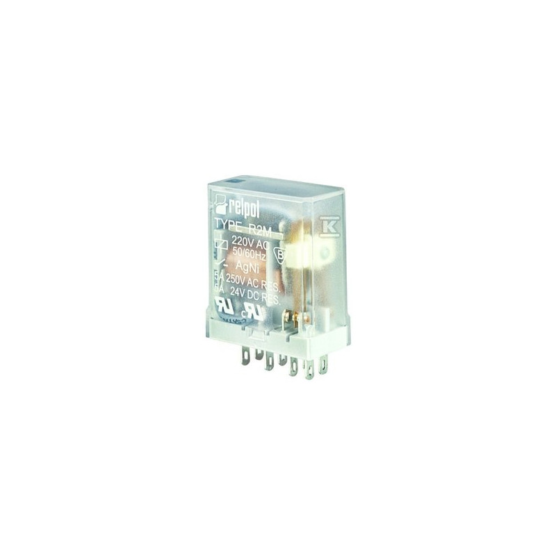 PRZEK.R2M 2P 24VAC EL-M.DO GN.GZ2
