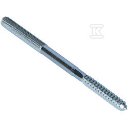 BIS ŚRUBA M8X150 DWUGWINTOWA