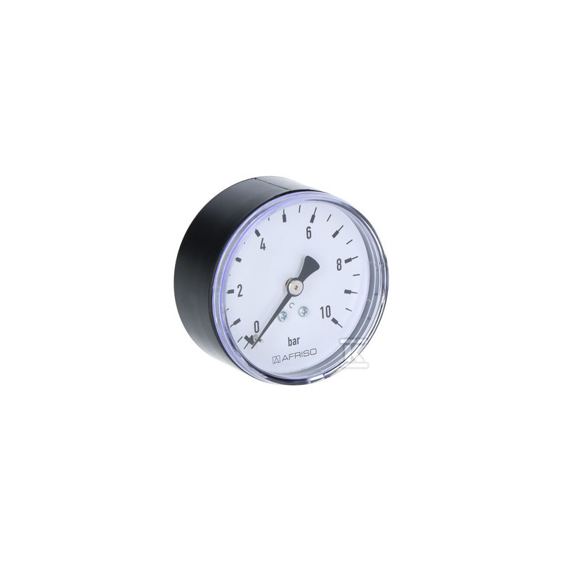 MANOMETR RF63 POZIOMY 1/4" 0-10BAR