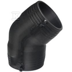 KOL.EL.45ST.D160 SDR11,PN10 GAZ/PN16WODA